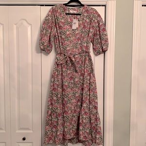 Brand NEW Mango floral print dress.